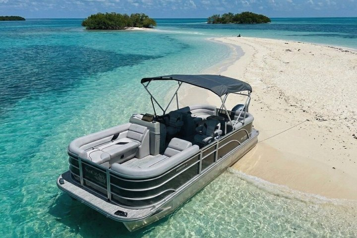 Deluxe Pontoon Boat Rental In Key West - Photo 1 of 5